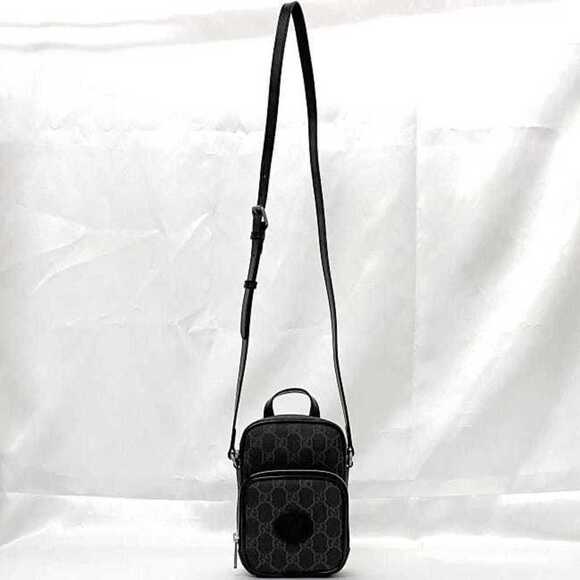 GUCCI Black Leather Shoulder Bag - Picture 3 of 11